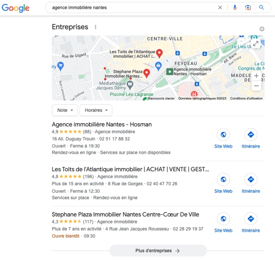 Google Local Pack